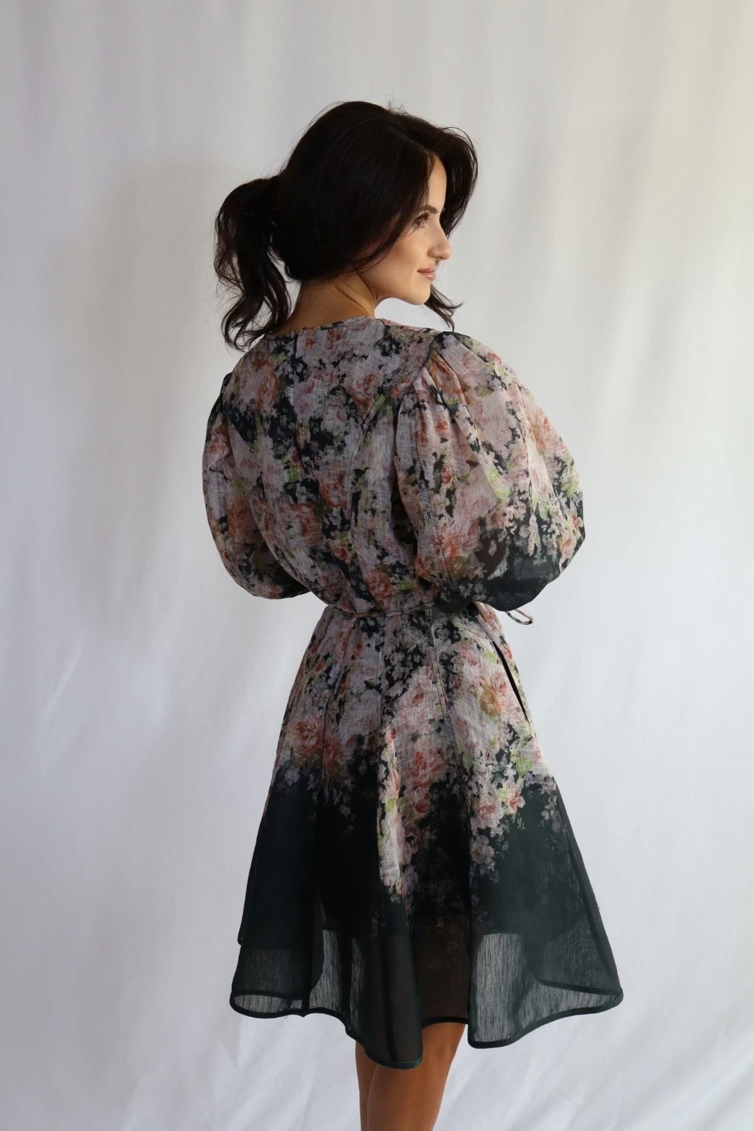 Black Floral Dress