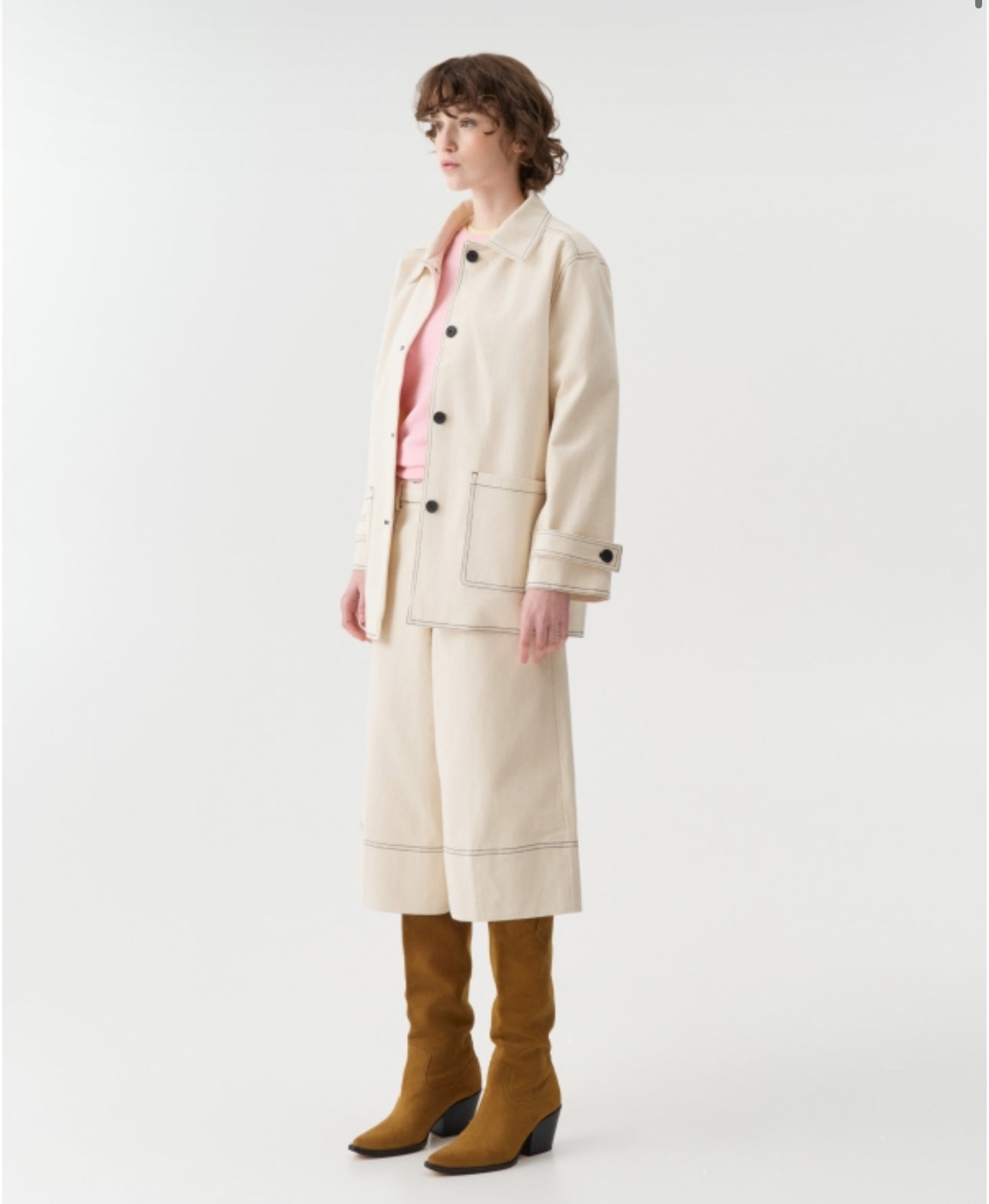 Denim Button Up Jacket