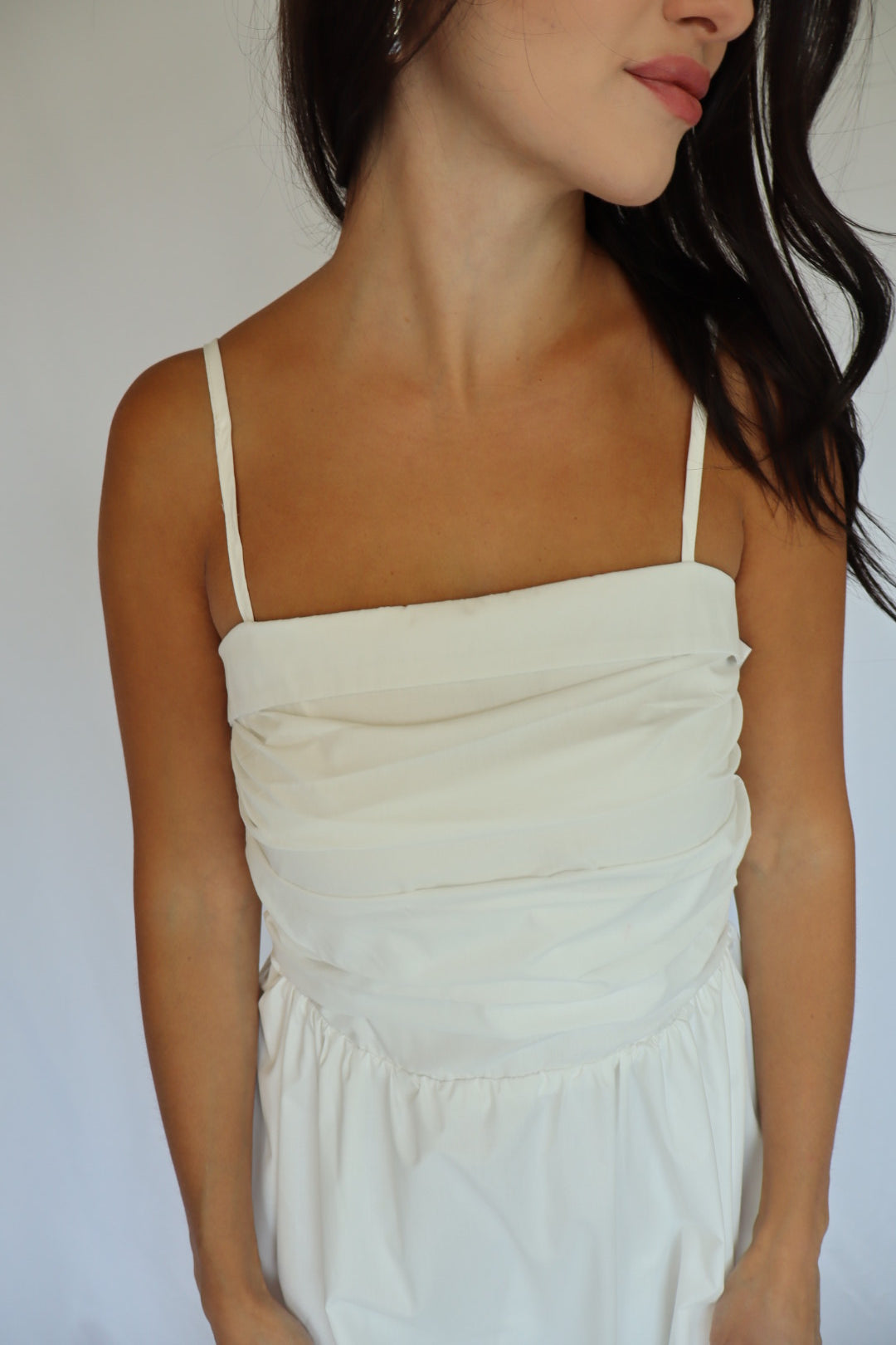 White Midi Dress