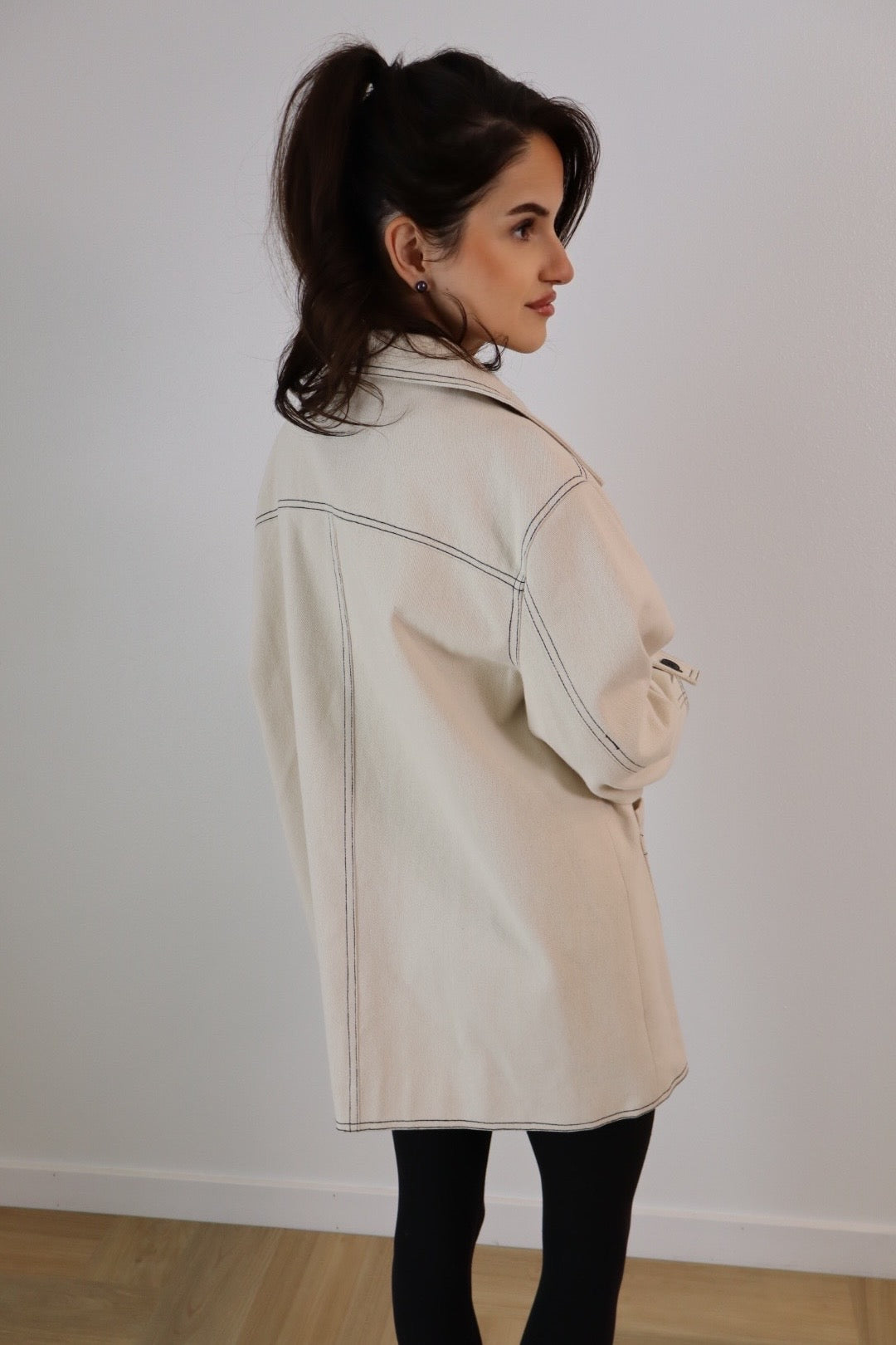 Denim Button Up Jacket