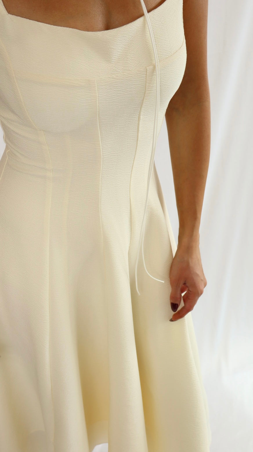 Wish Ivory Midi Dress