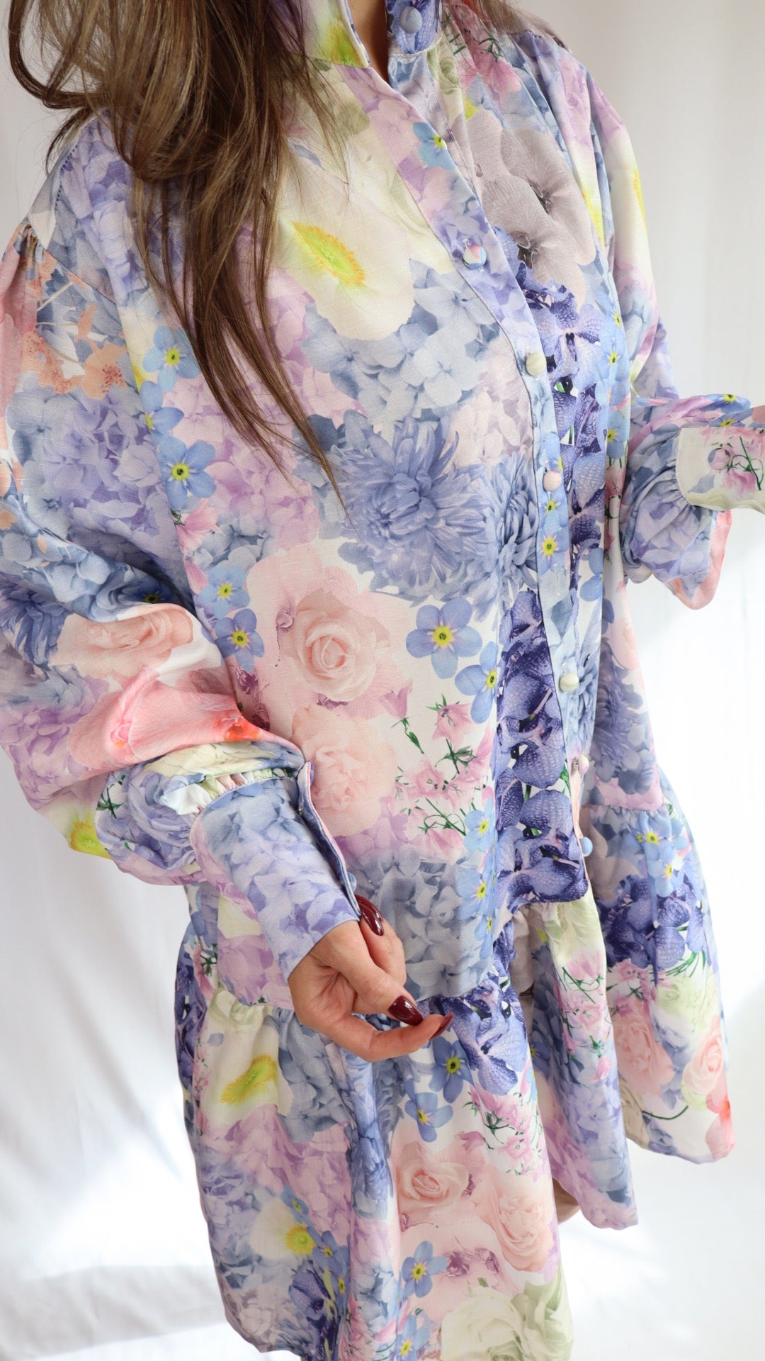 Floral Dream Button Dress