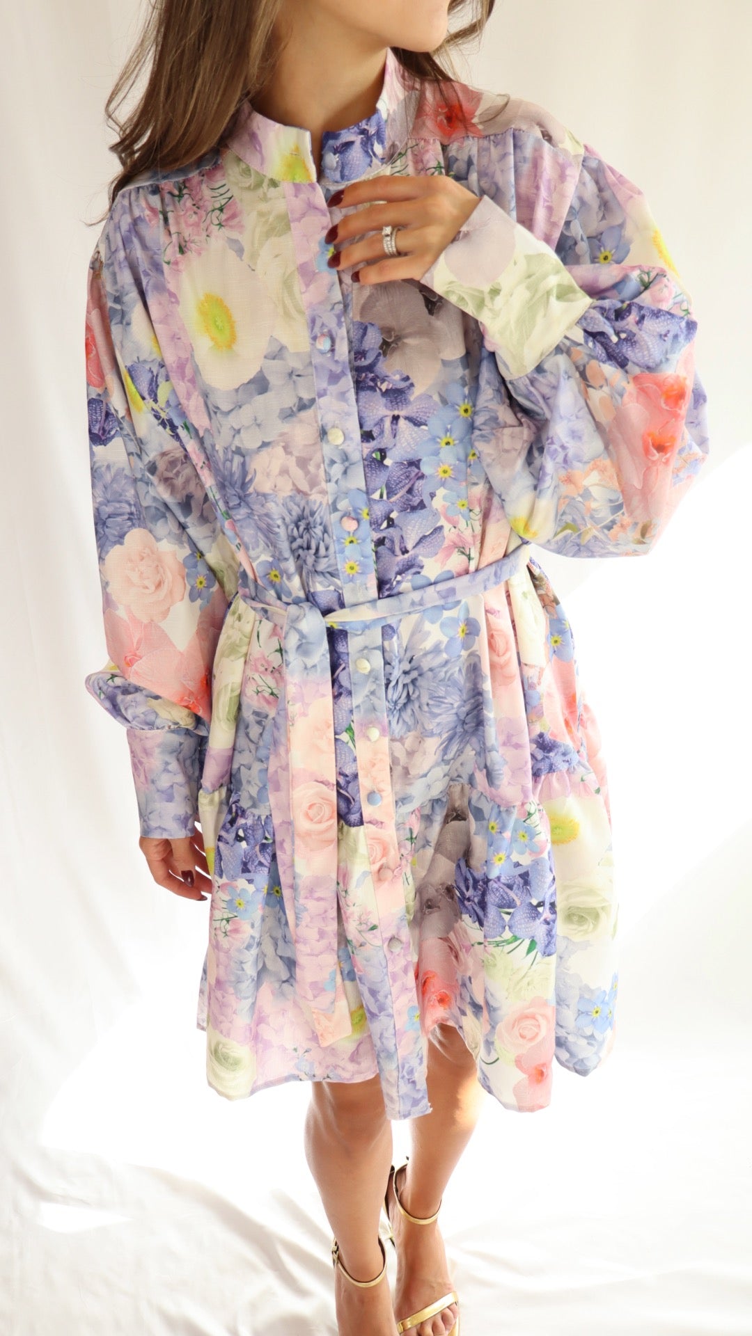 Floral Dream Button Dress