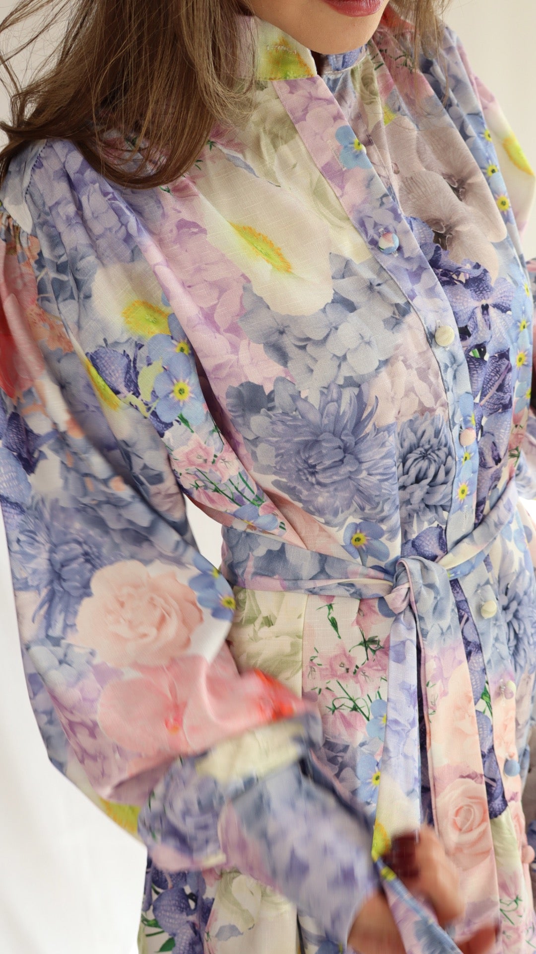 Floral Dream Button Dress
