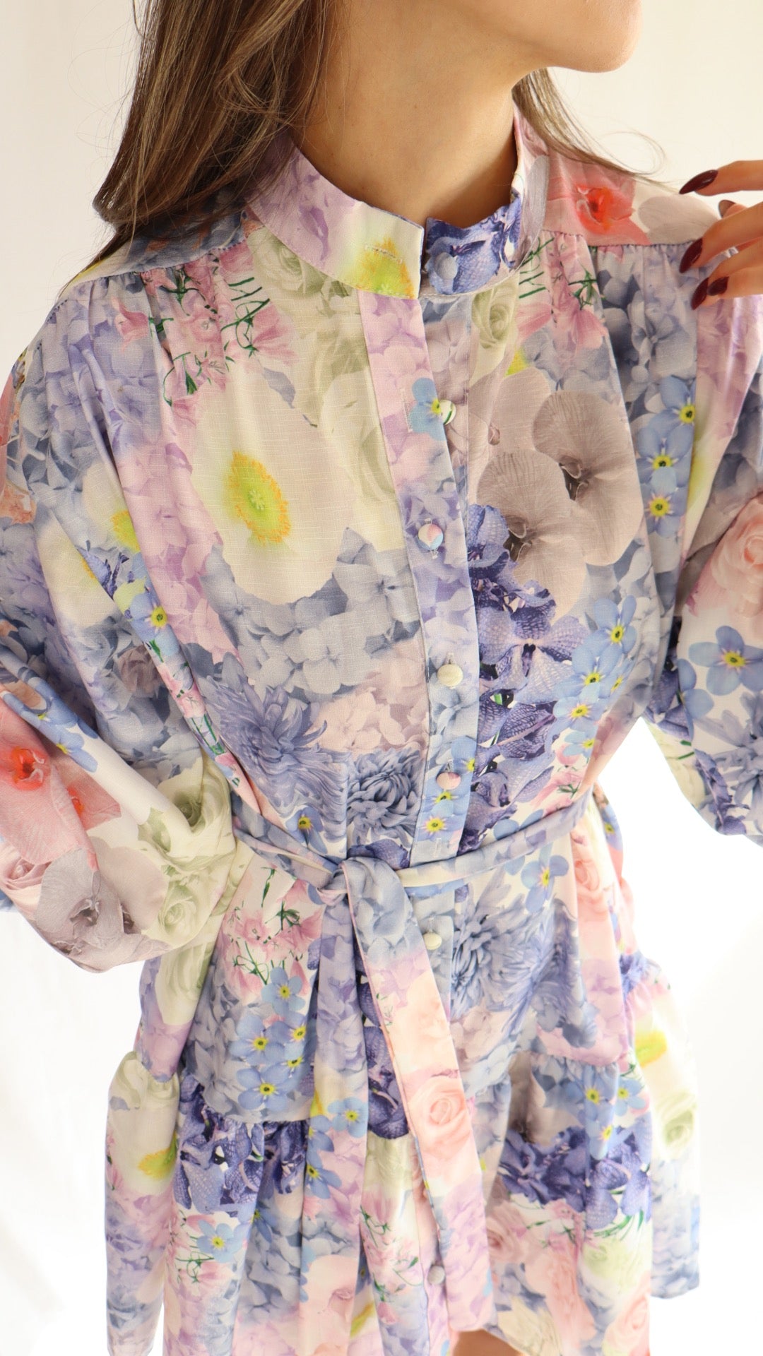 Floral Dream Button Dress