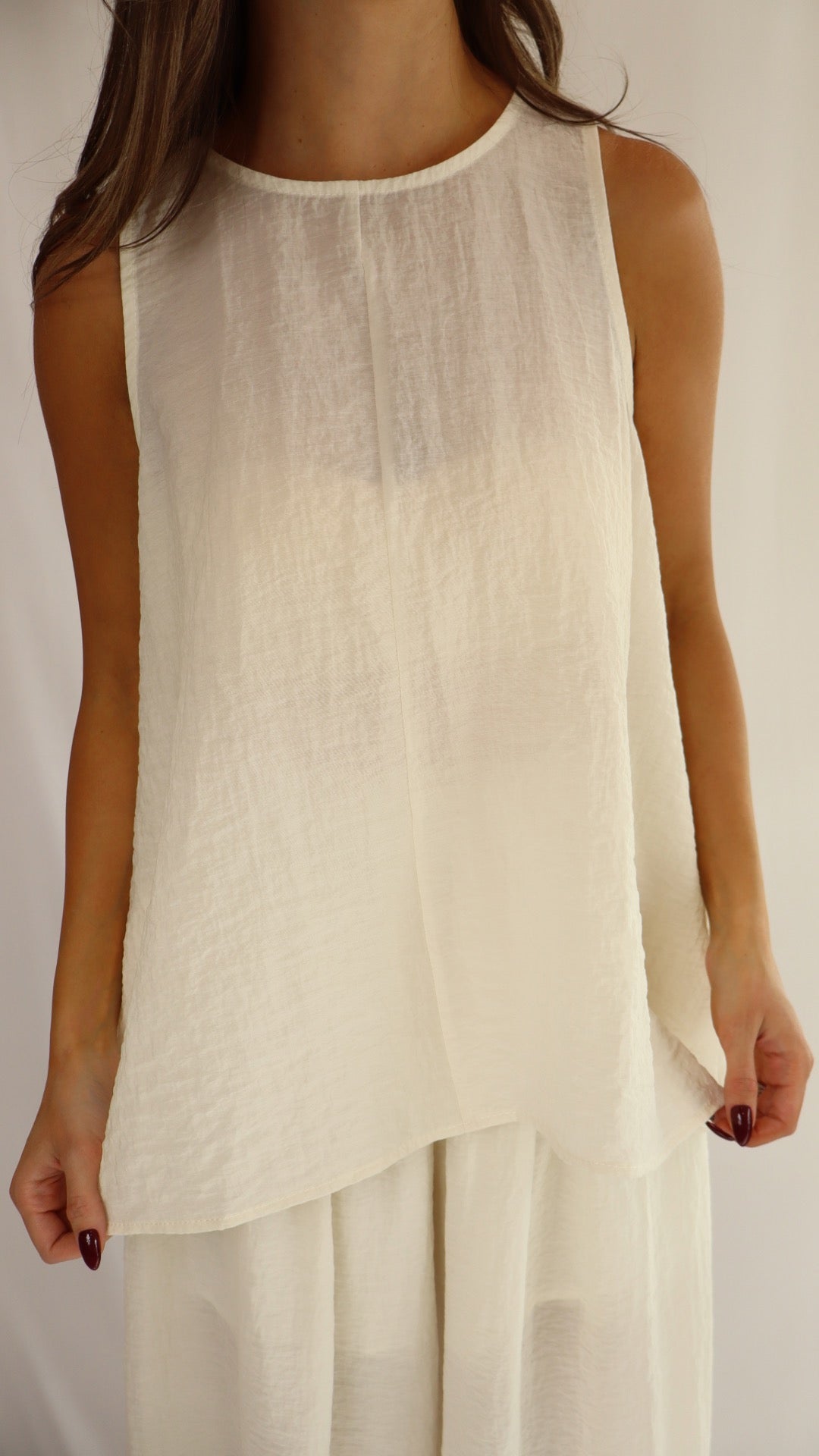 Coastal Ivory Pants Set