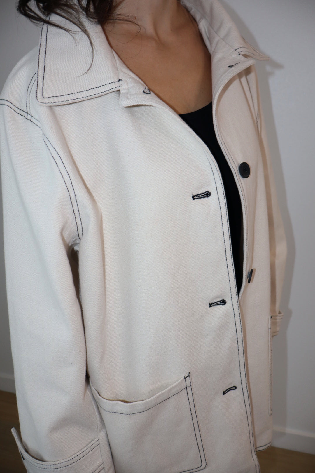 Denim Button Up Jacket