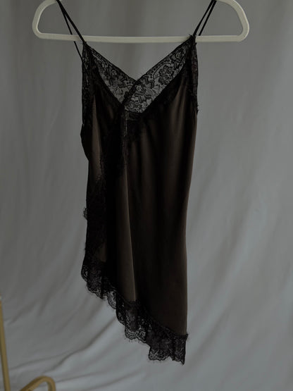 chocolate Lace Camisole Top