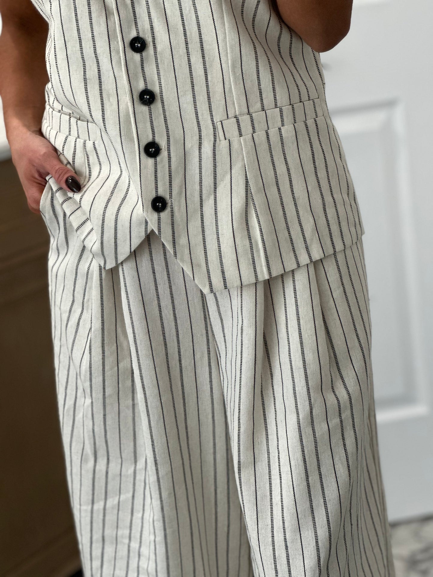 Striped Trousers