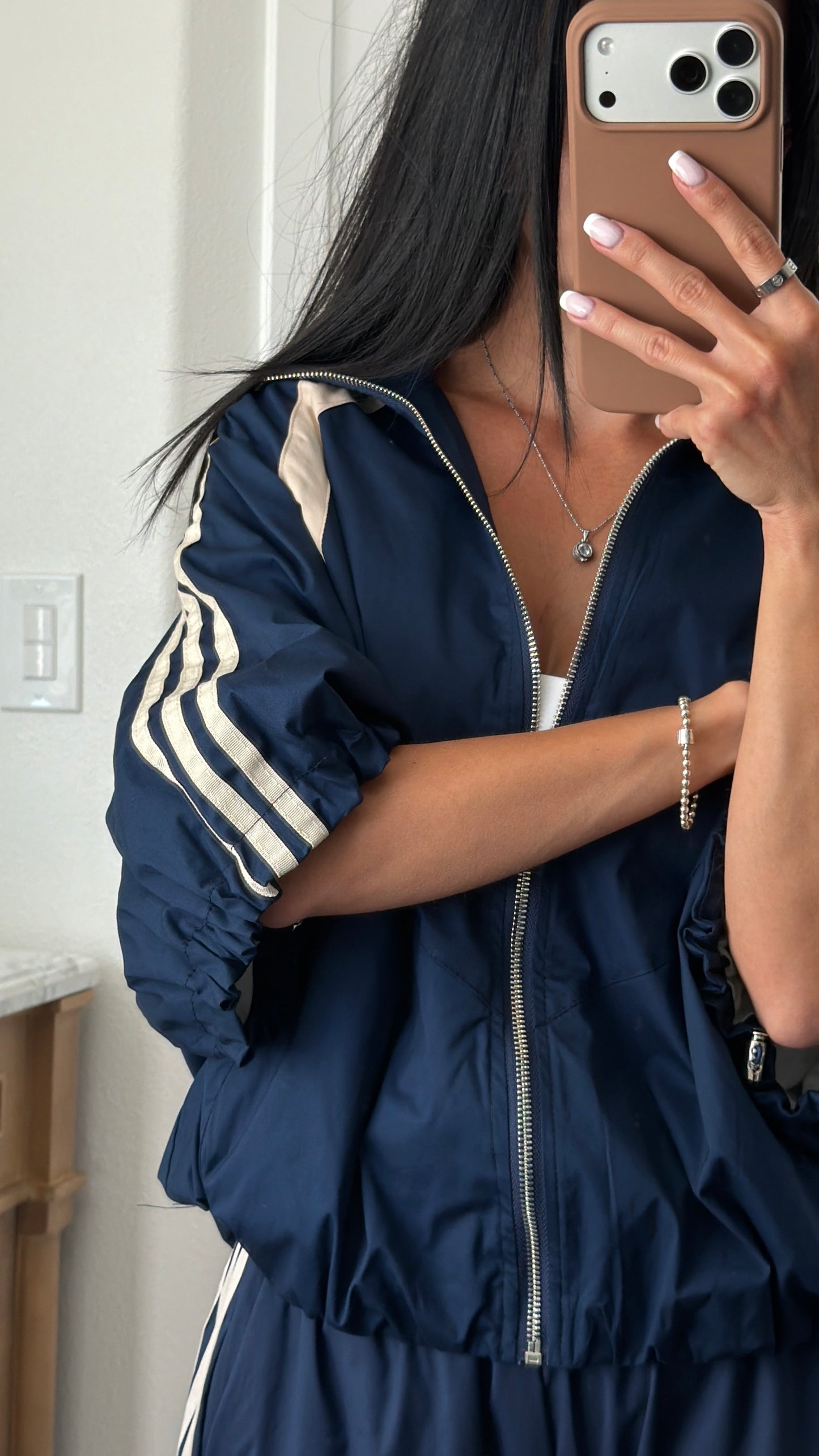 Blue Bomber Jacket