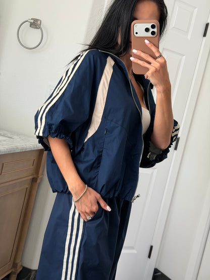 Blue Bomber Jacket