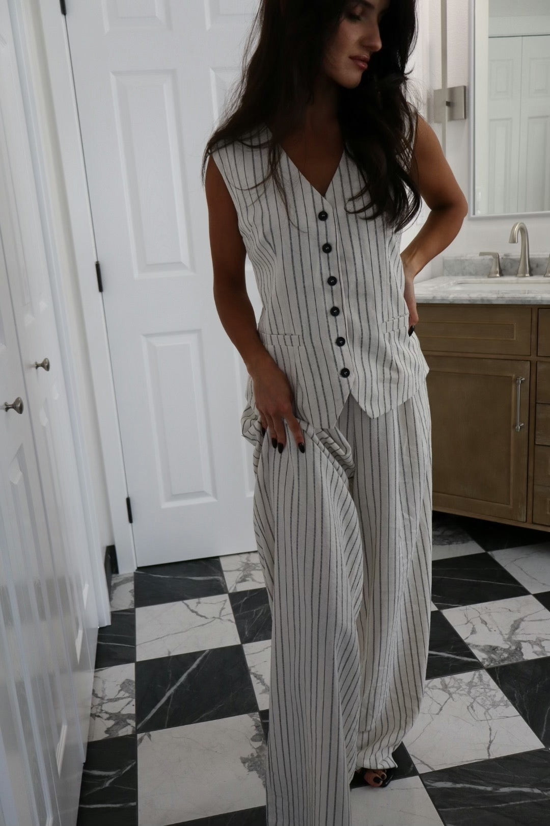 Striped Trousers