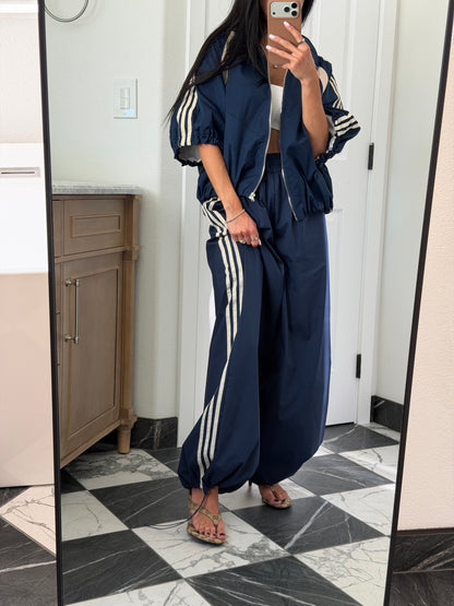 Navy Tracksuit Pant