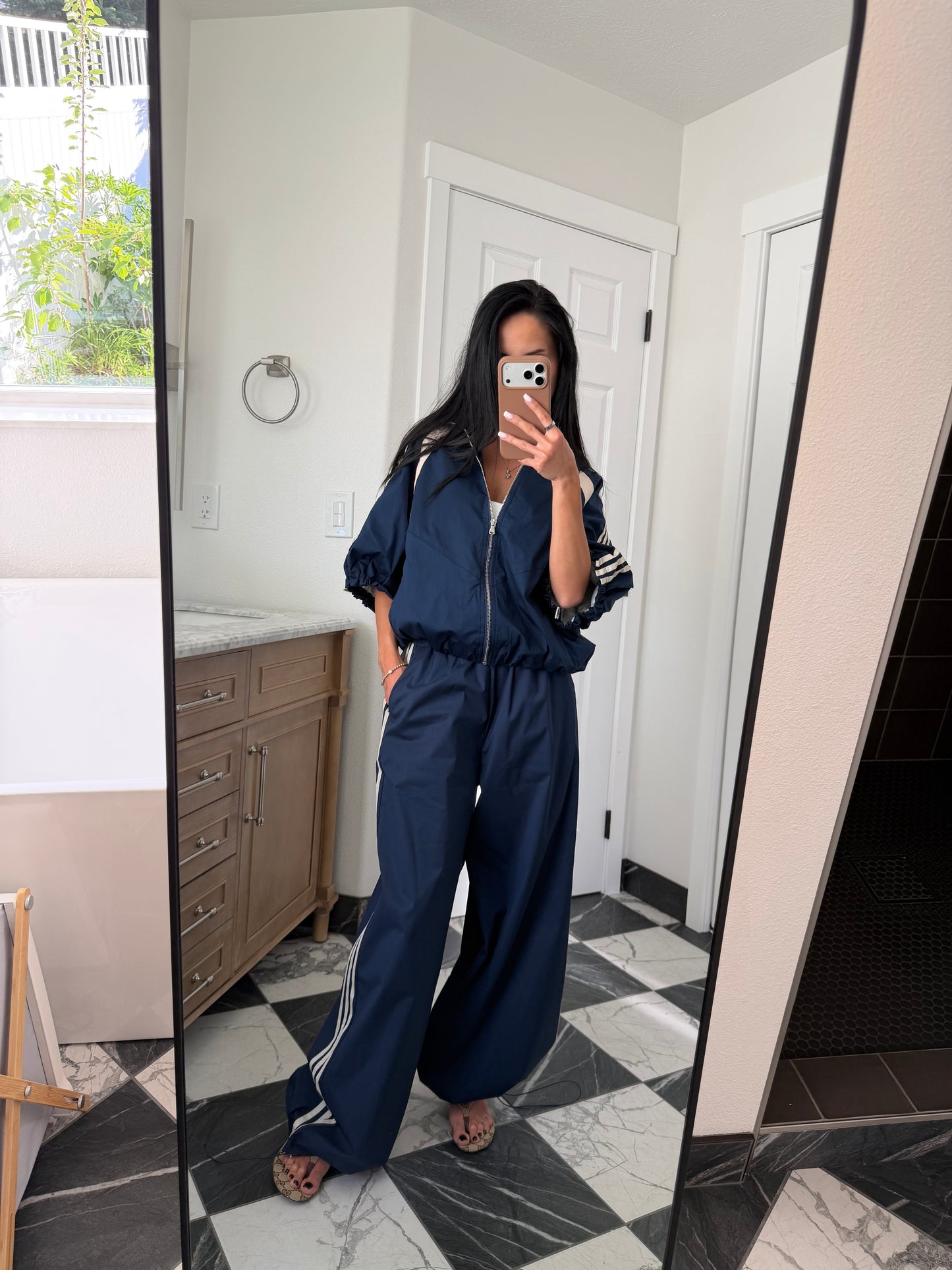 Navy Tracksuit Pant