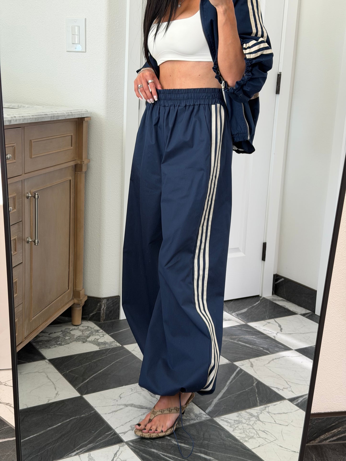 Navy Tracksuit Pant