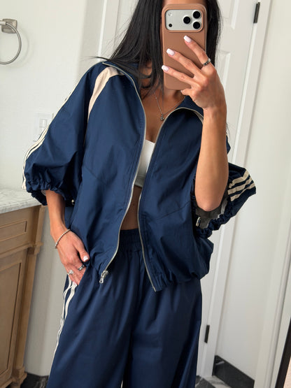 Blue Bomber Jacket