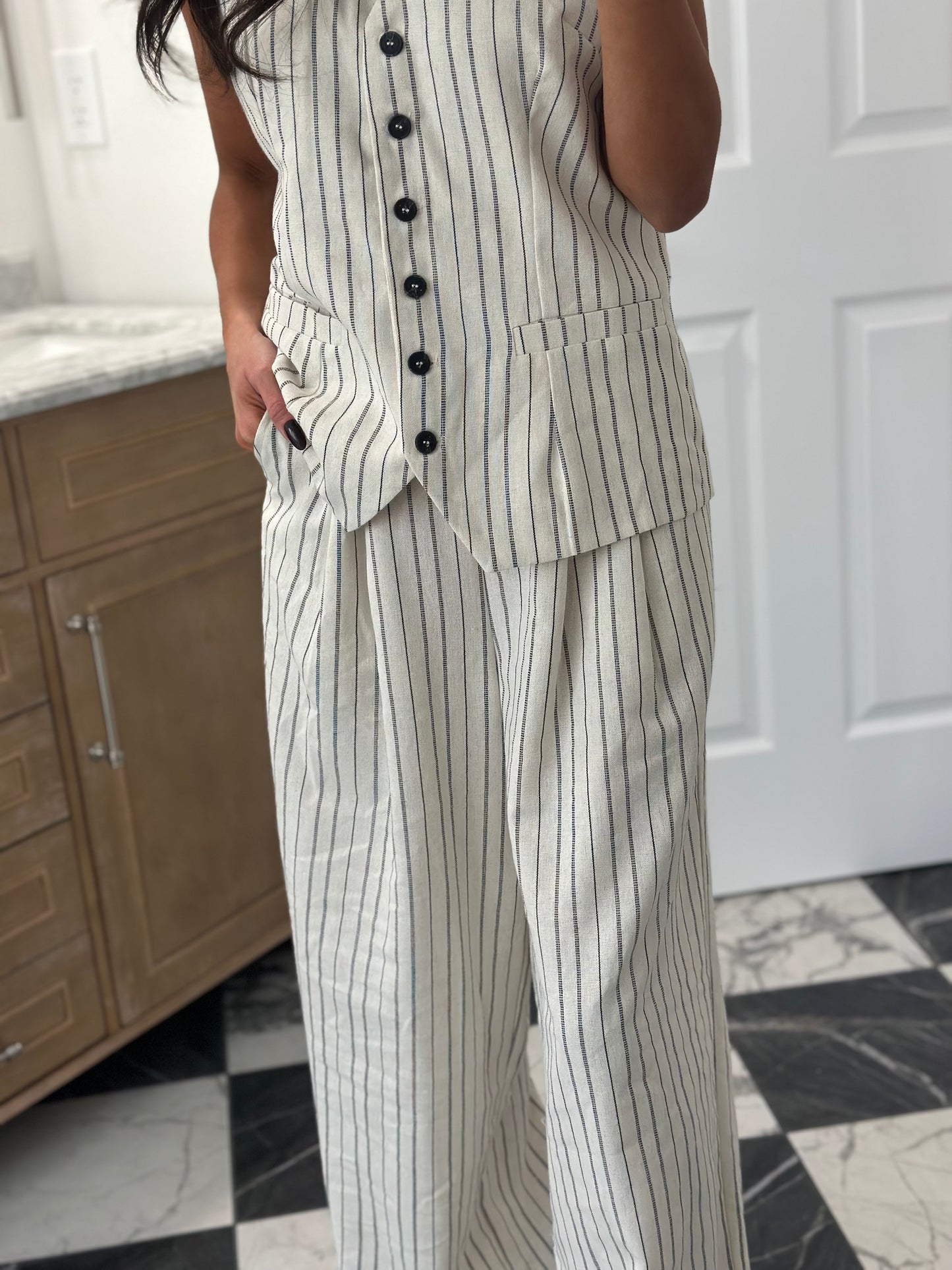 Striped Trousers