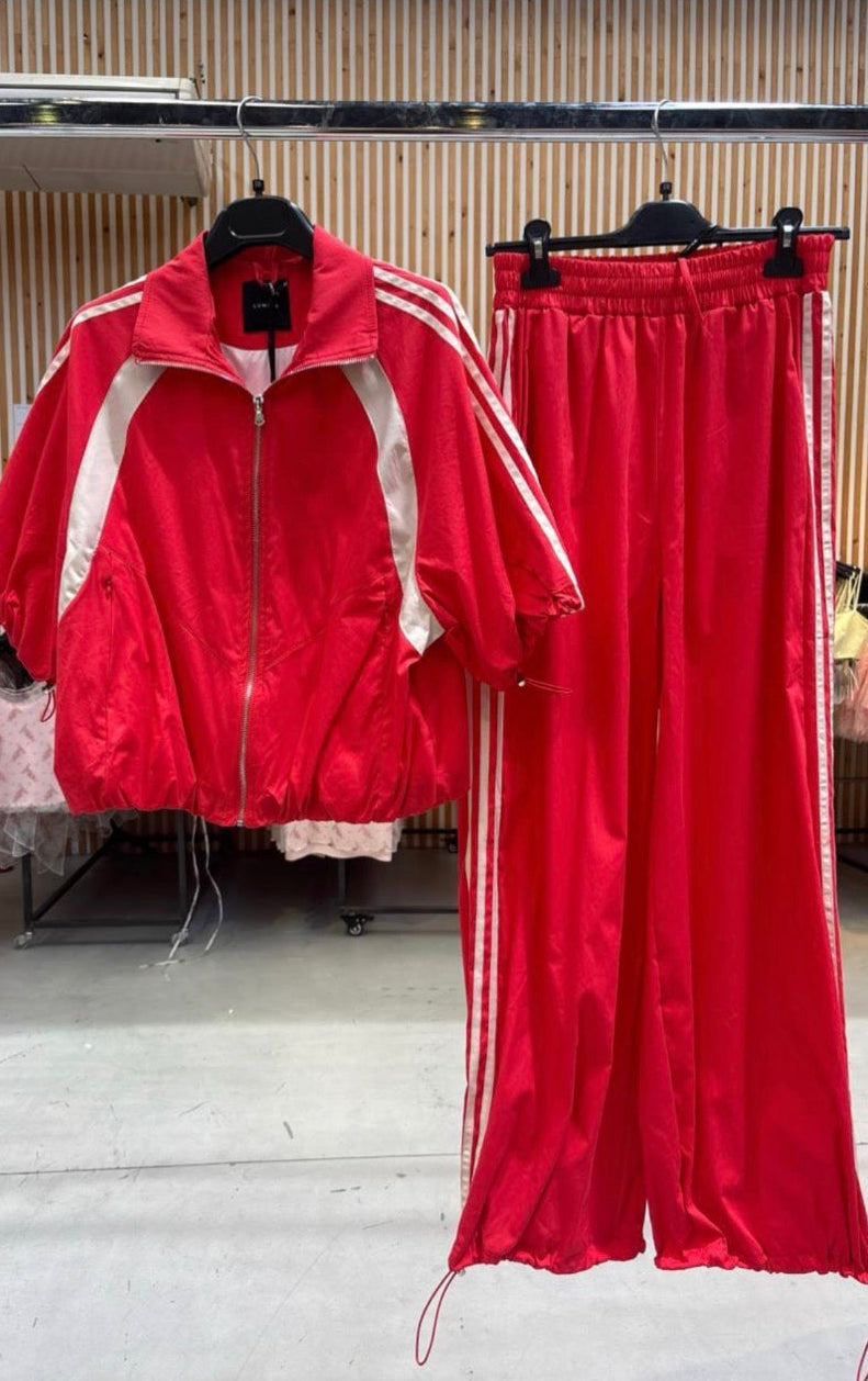 Red tracksuit Pant