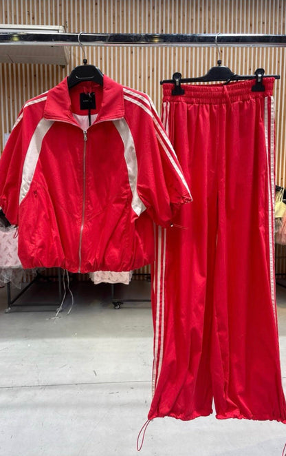 Red tracksuit Pant