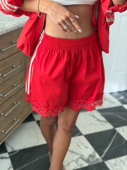 Red Shorts