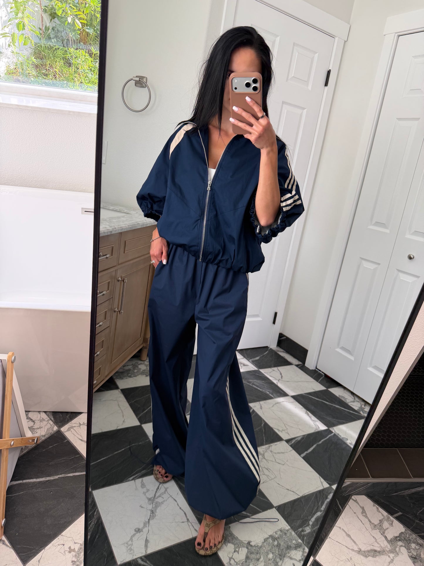 Navy Tracksuit Pant