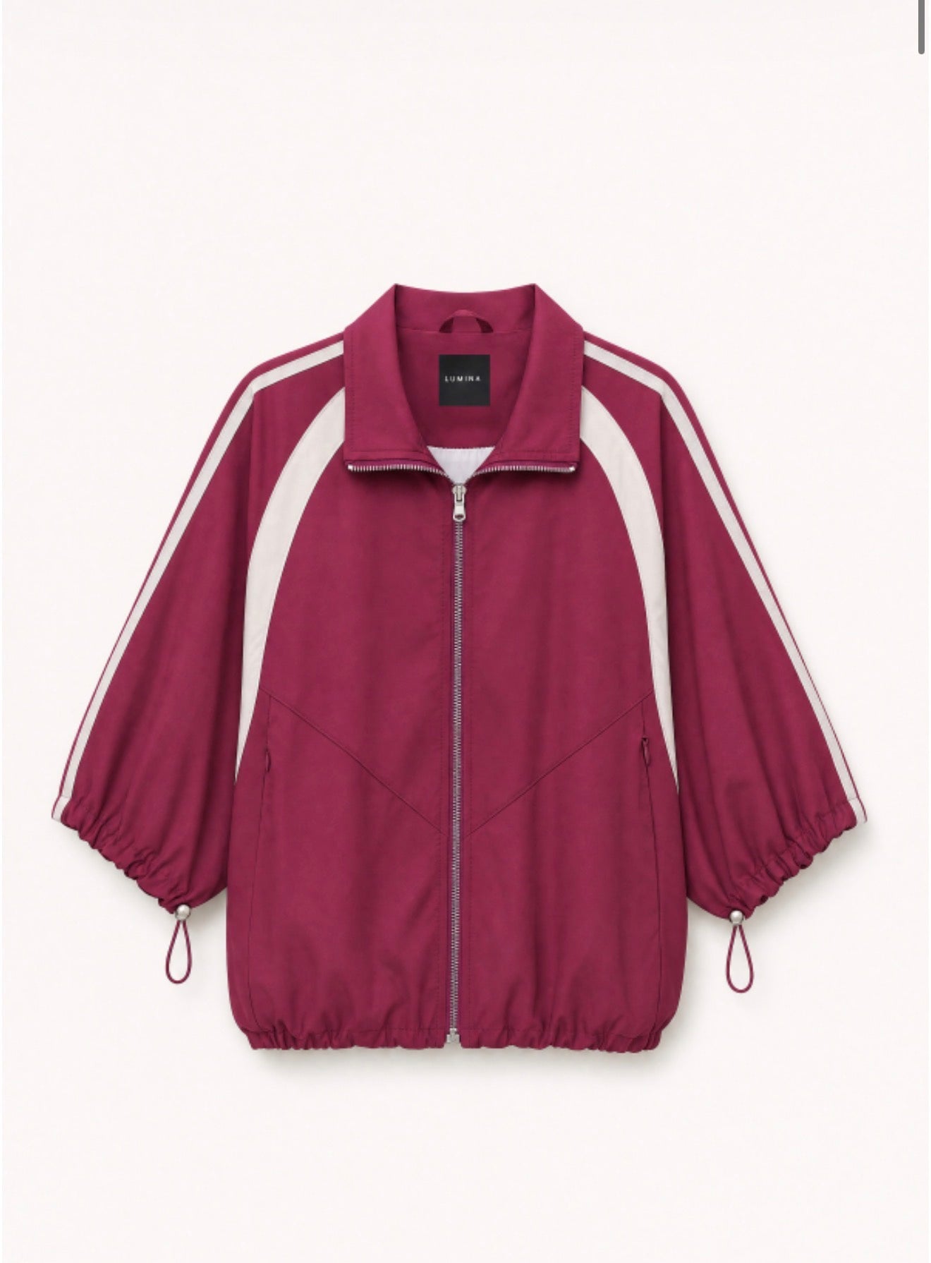 Wine Bomber Jacket