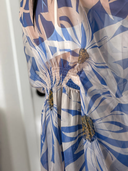 Sky Kimono Dress Cover Up