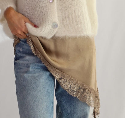 latte Lace Camisole Top