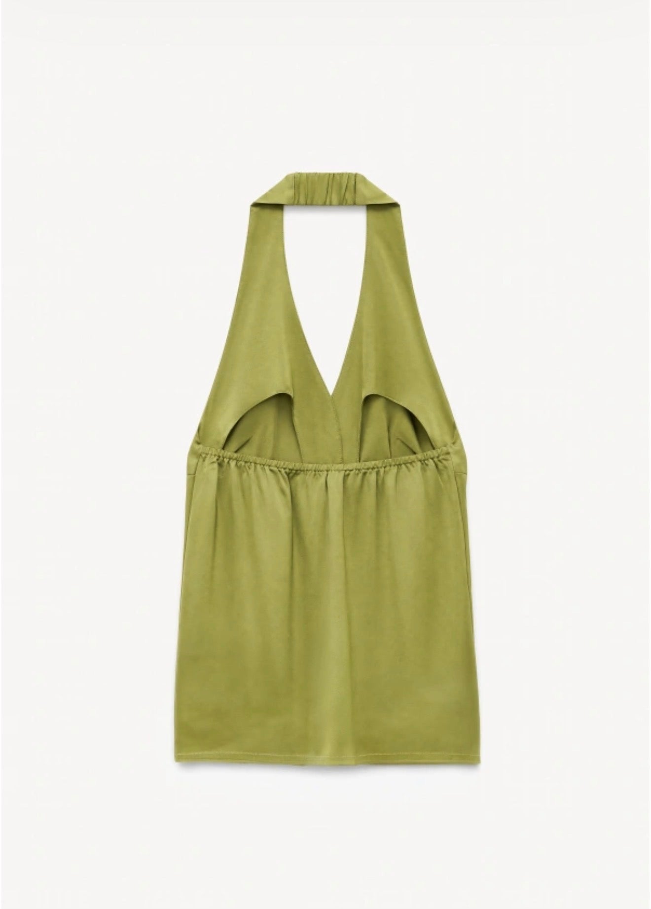Olive Halter Gilet