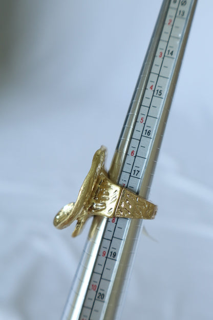 Round Grooved Ring