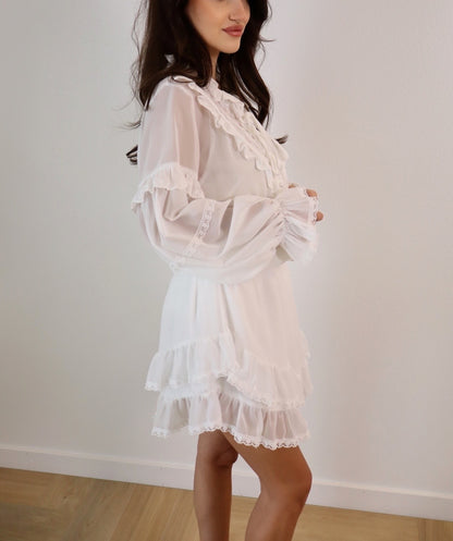 Blouse Shorts Set